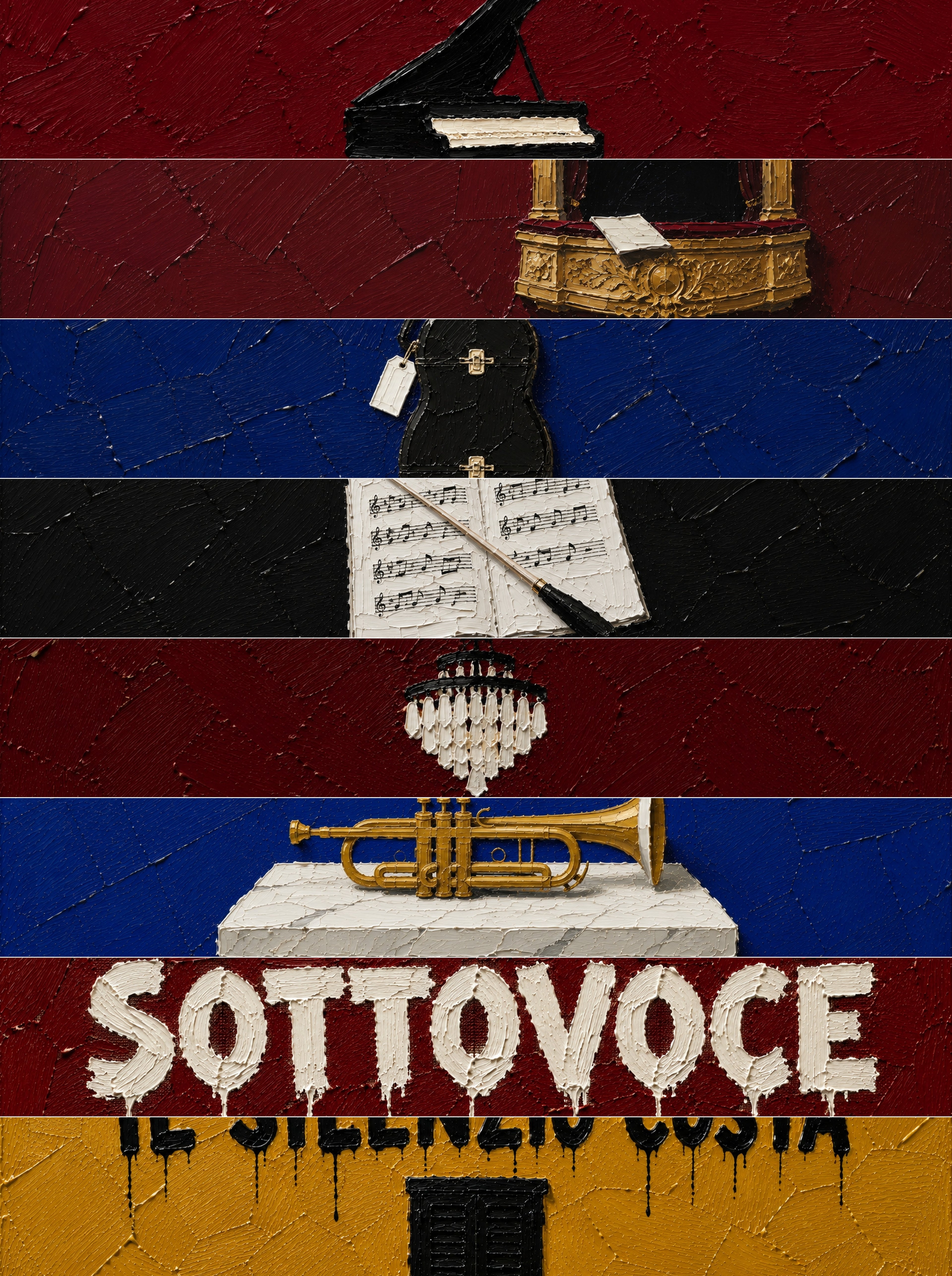 All eight paintings in Notturno Vol. 1